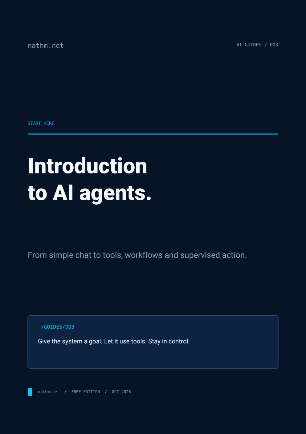 Cover of Introduction to AI Agents